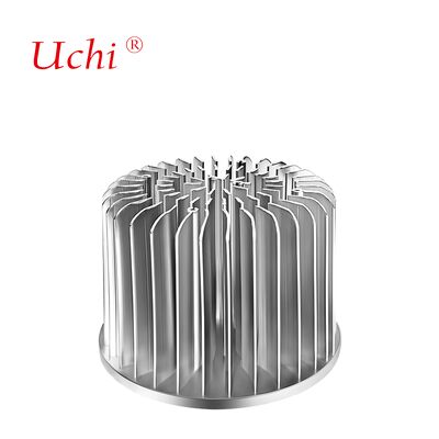 100 mm Cássaro de prata, alumínio radial, escova de calor forjada a frio