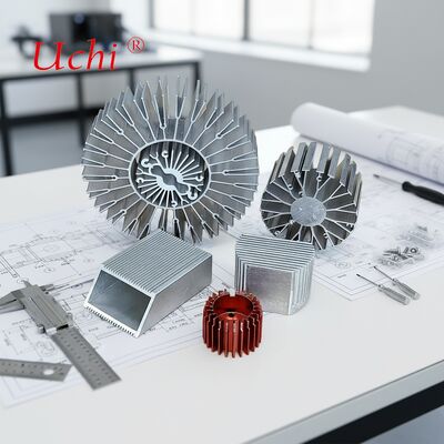 30W Tubular Lava Anodizado Skived Lava