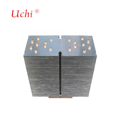 1500W LED dissipador de calor - 5 Zipper Fin tubo de refrigeração de calor