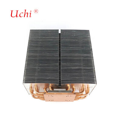 1500W LED dissipador de calor - 5 Zipper Fin tubo de refrigeração de calor