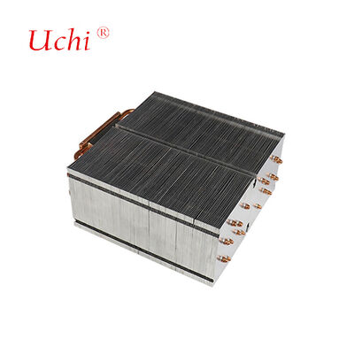 1500W LED dissipador de calor - 5 Zipper Fin tubo de refrigeração de calor