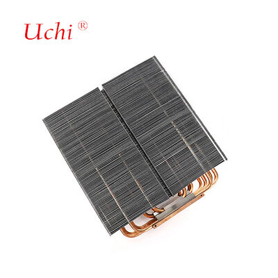 1500W LED dissipador de calor - 5 Zipper Fin tubo de refrigeração de calor