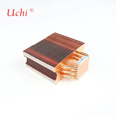 Caldeira do computador de barbatanas de cobre-alumínio