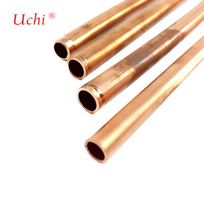 Estrutura redonda curva Tubo de calor Lava-chamas para ar condicionado