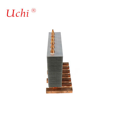 Tubos de aquecimento com barbatana de fecho soldados Lava-calor para equipamentos médicos