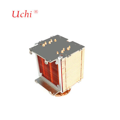 Tubo de aquecimento de cobre puro de alta potência com fecho de asa LED