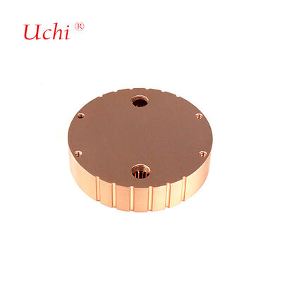 1500W Liquid-Cooled Pure Copper Round LED Lighting Sink de calor