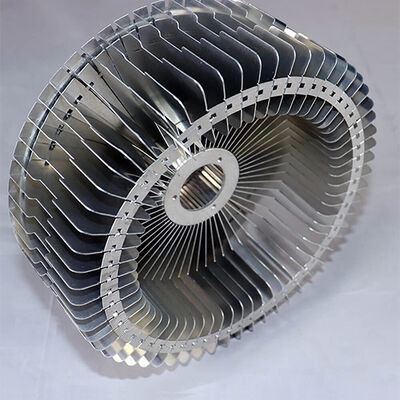 Profil de alumínio, de espessura de nadadeira, tipo de carcaça, escada, dissipador de calor leve