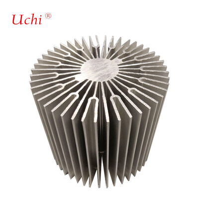 Profil redondo de alumínio iluminação LED dissipador de calor