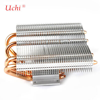 Tubo de calor Refrigerador termoelétrico CPU de alumínio Lava-chamas de cobre