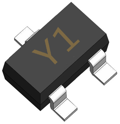 SOT-323 SS8050W NPN Transistor Plano Epitaxial de Silício para Corrente Alta do Colector