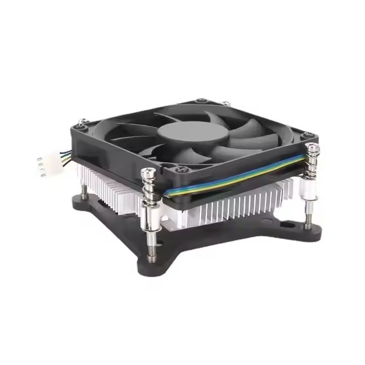 12v Dc Ventilador Cpu Refrigerador Push Down Tipo Refrigerador Processador de computador Ventiladores de arrefecimento de ar