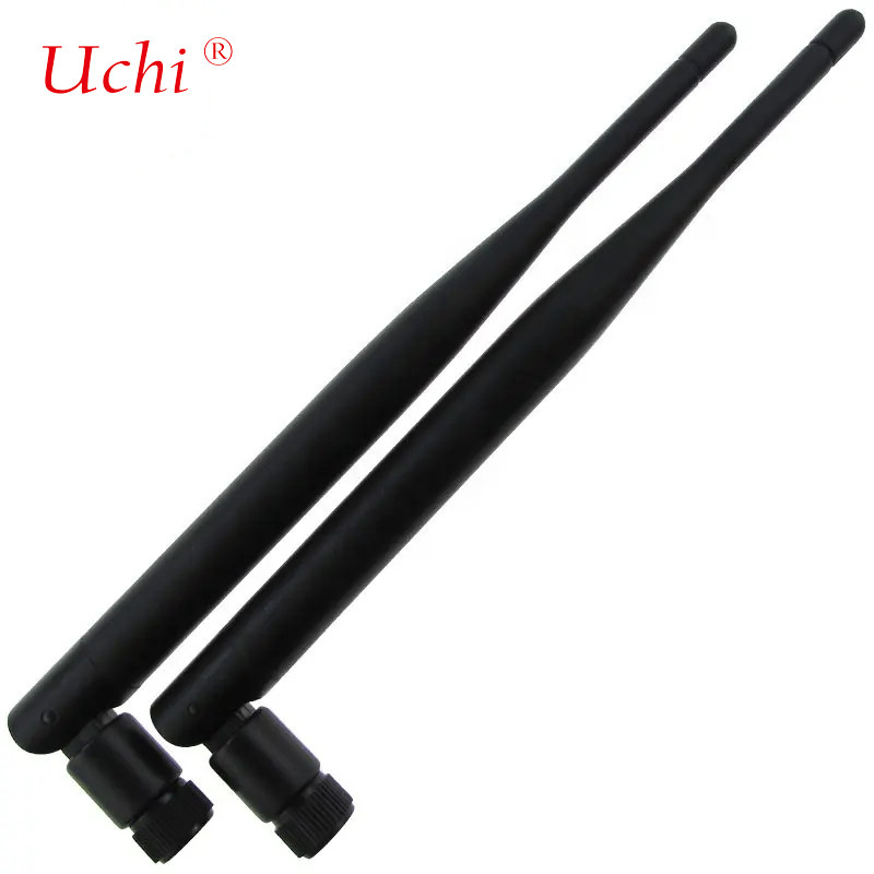 Lora 5dbi Alto ganho 915 MHZ Whip Antenna SMA Conector masculino Antenna de borracha