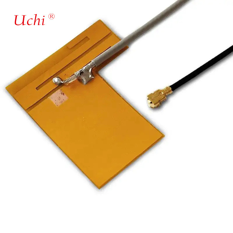 Thin Soft 3 DBi Yellow FPC Flexível Mini UFL 433hmz 2.4ghz Bluetooth Chip Antenna Para ESP32
