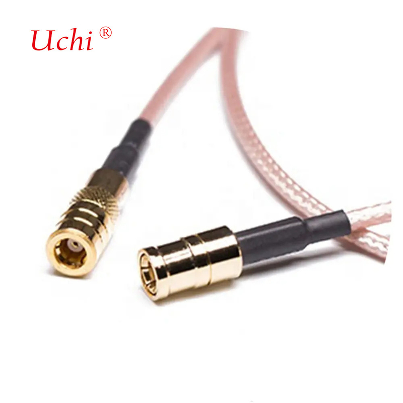 RP SMB Plug de macho para macho com cabo coaxial RF RG178 RG316 50ohm 6GHz