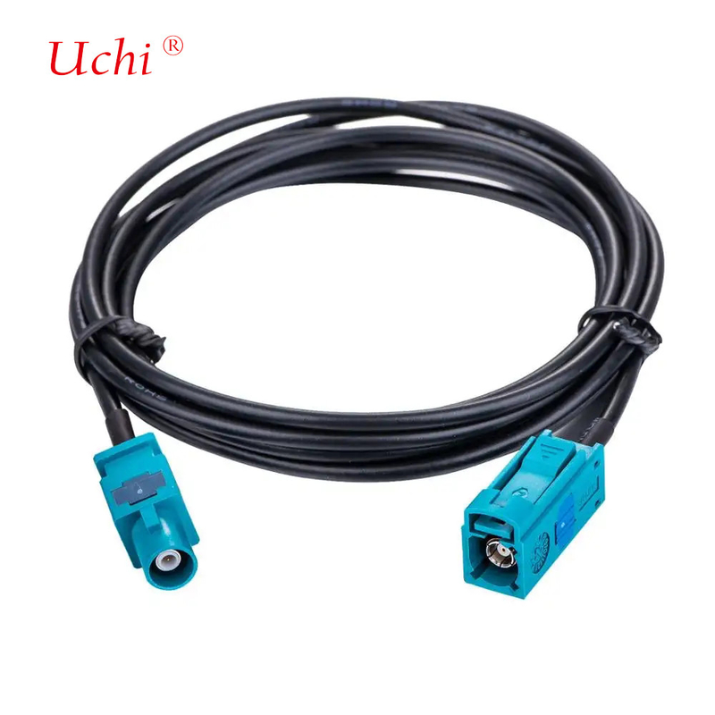 Câmera de carro GPS Antenna de extensão Fakra Z Cable com Fakra Z Female para Plug Jack RG174 5M Pigtail Fakra Cable