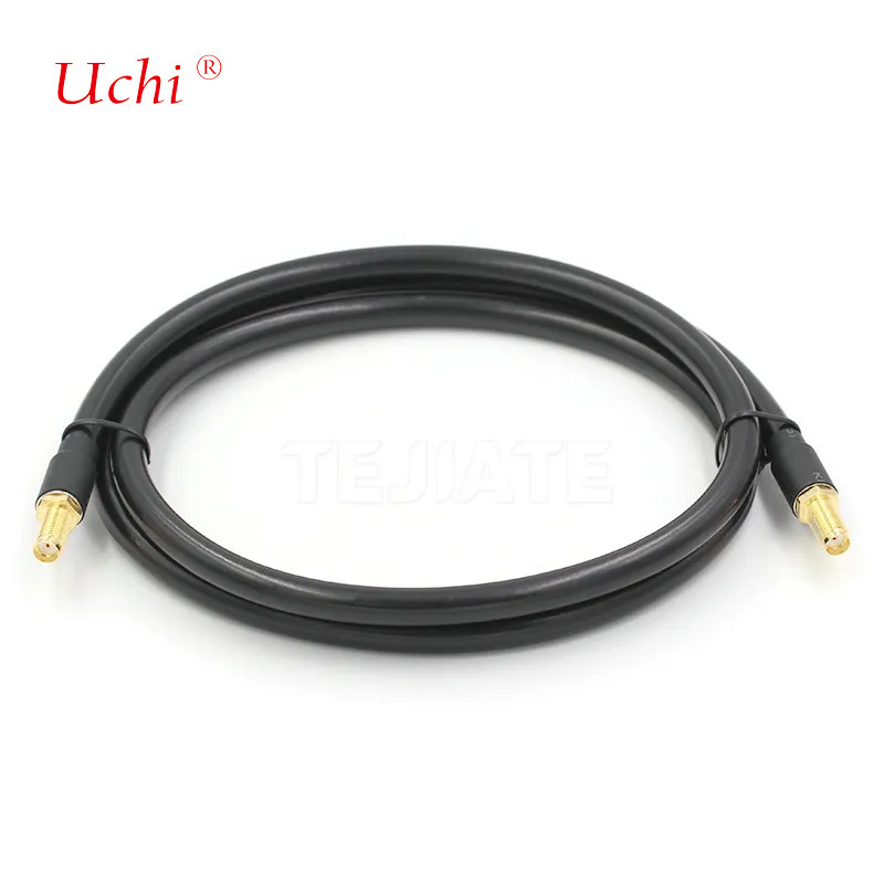 SMA-J/N-J/K Todo cobre SYV50-5 Cabo de extensão de transferência de RF de baixa perda LMR400 10D-FB Cabo RF coaxial para comunicações RJ59 SMA