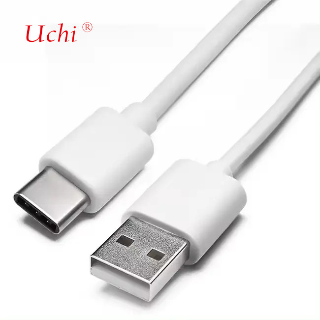 Carregamento rápido 2A Carregador de carregamento rápido USB A para cabo de dados tipo C