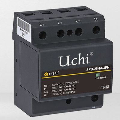 O protetor de impulso original SPD do poder dos MOVIMENTOS 25kA integrou a classe 1 + 2