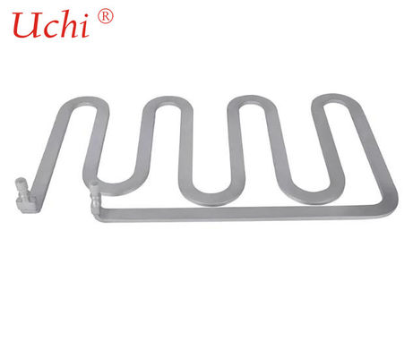 Dissipador de calor de refrigeração de tubo de perfil de alumínio personalizado placas frias líquidas