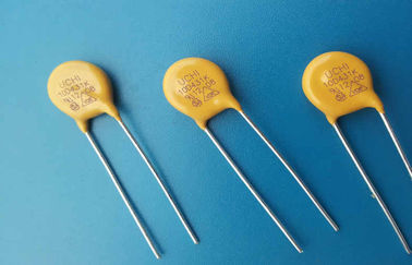 Amarele o tipo disco de 10mm EPCOS S10K275 do varistor de óxido metálico 10D431K 430V 2.5KA